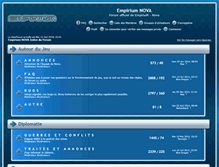 Tablet Screenshot of forumnova.empirium.net